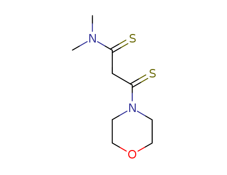 27759-72-4,4-Morpholinepropanethioamide,  N,N-dimethyl--bta--thioxo-,Acetamide,N,N-dimethyl-2-(morpholinothiocarbonyl)thio- (8CI)