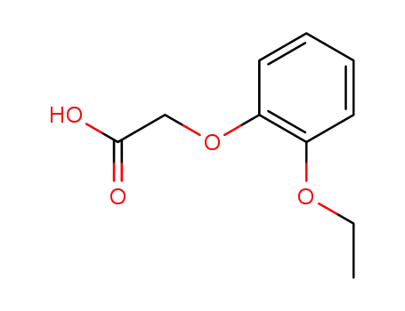 Molecular Structure of 3251-30-7 ((2-ETHOXY-PHENOXY)-ACETIC ACID)