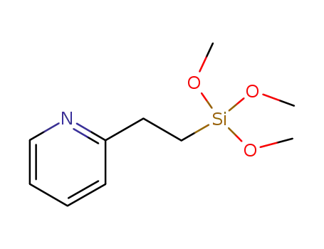 Molecular Structure of 27326-65-4 (2-(2-PYRIDYL)ETHYLTRIMETHOXYSILANE)