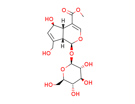 methyl (1S,4aS,5R,7aS)-1-(beta-D-glucopyranosyloxy)-5-hydroxy-7-(hydroxymethyl)-1,4a,5,7a-tetrahydrocyclopenta[c]pyran-4-carboxylate