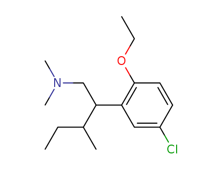 Benzeneethanamine,5-chloro-2-ethoxy-N,N-dimethyl-b-(1-methylpropyl)-