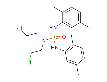 27578-77-4,Phosphoric triamide,N,N-bis(2-chloroethyl)-N',N''-di-2,5-xylyl- (8CI),NSC 99020
