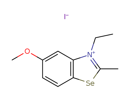 3-ETHYL-5-METHOXY-2-METHYLBENZOSELENAZOLIUM IODIDE