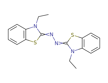 (2Z)-3-ethyl-2-[(2E)-(3-ethyl-1,3-benzothiazol-2(3H)-ylidene)hydrazono]-2,3-dihydro-1,3-benzothiazole