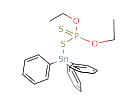 Molecular Structure of 2117-78-4 (triphenyltin-bis(diethyl)dithiophosphate)