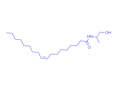 Molecular Structure of 213182-22-0 ((Z)-(R)-N-((2-Hydroxy-1-methyl)ethyl)-9-octadecenamide)