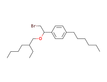 Benzene,1-[2-bromo-1-[(2-ethylhexyl)oxy]ethyl]-4-hexyl-