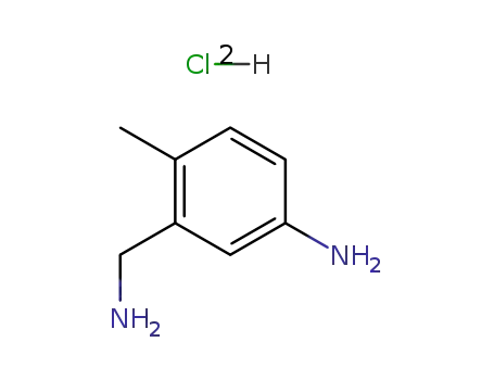 Molecular Structure of 28096-35-7 (5-AMINO-2-METHYL-BENZENEMETHANAMINE DIHYDROCHLORIDE)