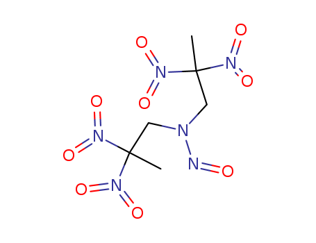 28464-26-8,N-Nitroso-(2,2-dinitropropyl)amine,Dipropylamine,2,2,2',2'-tetranitro-N-nitroso- (8CI); Bis(2,2-dinitropropyl)-N-nitrosoamine