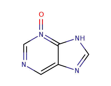 Molecular Structure of 28199-55-5 (7H-Purine, 3-oxide (9CI))