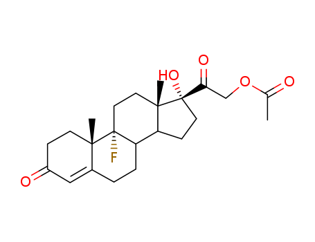 2820-92-0,9-fluoro-17-hydroxy-3,20-dioxopregn-4-en-21-yl acetate,Corticosterone,11-deoxy-9-fluoro-17-hydroxy-, 21-acetate (6CI); NSC 75532