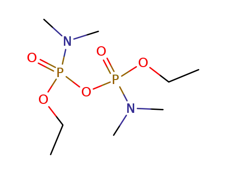 Molecular Structure of 28616-48-0 (Tetramethyl-P,P'-diamidodiphosphoric acid diethyl ester)