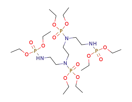 Molecular Structure of 281193-14-4 (1,4,7,10-TETRA-N-(DIETHYLPHOSPHONOAZA)DECANE)