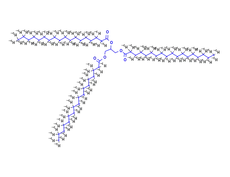 Molecular Structure of 352431-39-1 (GLYCERYL TRI(OCTADECANOATE-2,2-D2))