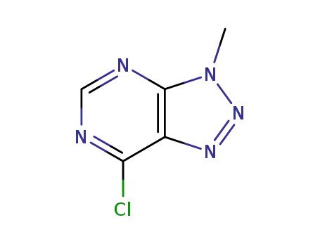 Molecular Structure of 21323-71-7 (7-chloro-3-methyl-3H-1,2,3-triazolo(4,5-d)pyrimidine)