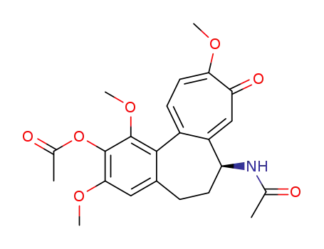 Molecular Structure of 2826-82-6 (O2-Demethylcolchicine acetate (ester))