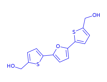 Molecular Structure of 213261-59-7 (5,5'-(2,5-FURANDIYL)BIS-2-THIOPHENEMETHANOL)