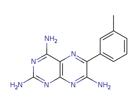 2,4,7-Pteridinetriamine,6-(3-methylphenyl)- cas  2853-70-5
