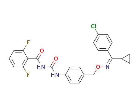 Molecular Structure of 94050-52-9 (FLUCYCLOXURON)