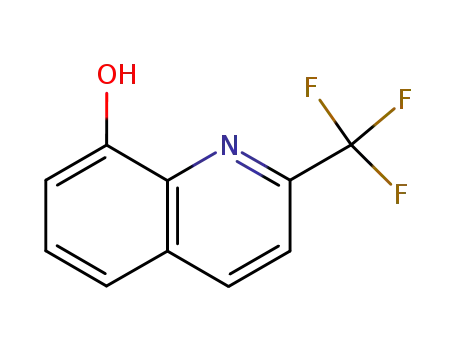 Molecular Structure of 41192-80-7 (2-TRIFLUOROMETHYLQUINOLIN-8-OL)
