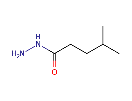 Molecular Structure of 140157-44-4 (4-METHYL-PENTANOIC ACID HYDRAZIDE)