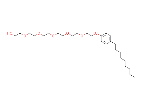 Molecular Structure of 34166-38-6 (2-[2-[2-[2-[2-[2-(4-nonylphenoxy)ethoxy]ethoxy]ethoxy]ethoxy]ethoxy]ethanol)