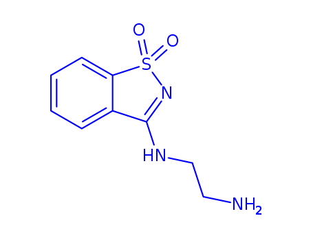 1,2-Ethanediamine,N1-(1,1-dioxido-1,2-benzisothiazol-3-yl)-