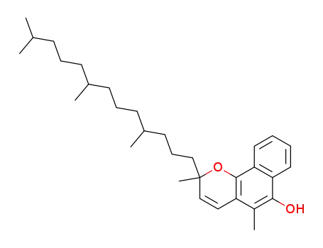 Molecular Structure of 34044-00-3 (vitamin K1 chromenol)