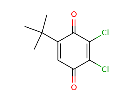 2,5-Cyclohexadiene-1,4-dione,2,3-dichloro-5-(1,1-dimethylethyl)-