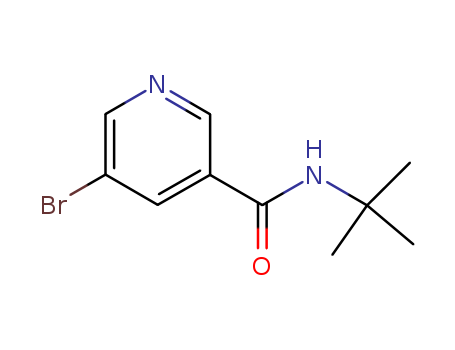 3-Pyridinecarboxamide,5-bromo-N-(1,1-dimethylethyl)-