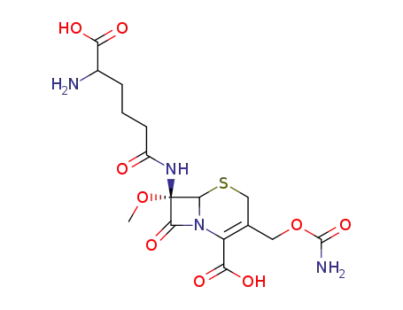 Molecular Structure of 38429-35-5 (Cephamycin)