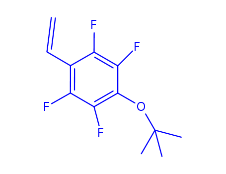 Benzene,1-(1,1-dimethylethoxy)-4-ethenyl-2,3,5,6-tetrafluoro-