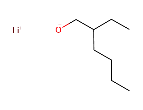 Molecular Structure of 34689-96-8 (LITHIUM 2-ETHYL-1-HEXANOLATE)