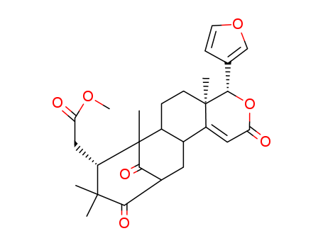7,11-Methano-2H-cycloocta[f][2]benzopyran-8-aceticacid,4-(3-furanyl)-4,4a,5,6,6a,7,8,9,10,11,12,12a-dodecahydro-4a,7,9,9-tetramethyl-2,10,13-trioxo-,methyl ester, (4R,4aR,7S,8S,11S)-