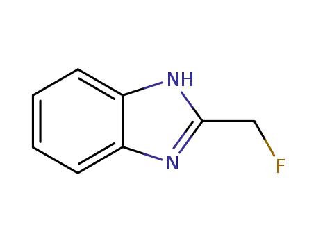 Molecular Structure of 348-44-7 (1H-Benzimidazole,2-(fluoromethyl)-(9CI))