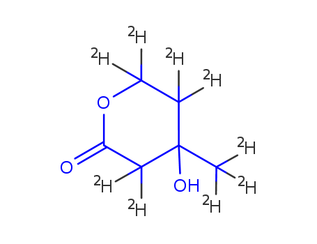 2H-Pyran-2-one-5,6-d2,tetrahydro-5,6-d2-4-hydroxy-4-methyl- (9CI)