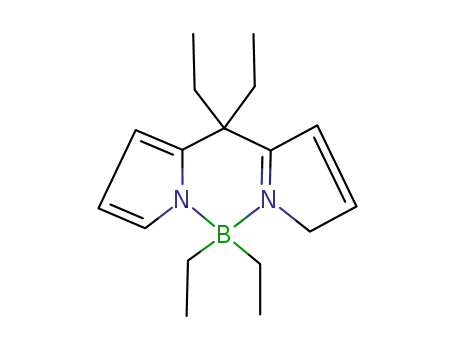 Molecular Structure of 34513-77-4 (boron ethanide 2-[3-(2H-pyrrol-5-yl)pentan-3-yl]pyrrol-1-ide (1:2:1))