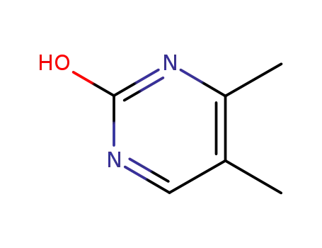 Molecular Structure of 34939-17-8 (4,5-Dimethyl-2-pyrimidinol)
