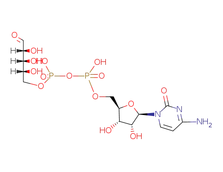 diphosphoric acid-1-cytidin-5'-yl ester-2-D-ribose-5-yl ester
