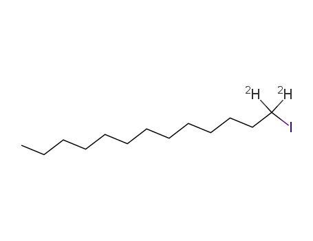 Molecular Structure of 637766-82-6 ((1,1-2H2)1-iodotridecane)