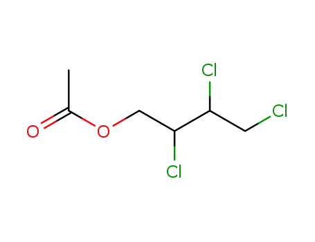 Molecular Structure of 35128-50-8 (2,3,4-trichlorobutyl acetate)