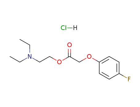 2-diethylaminoethyl 2-(4-fluorophenoxy)acetate hydrochloride