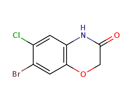 2H-1,4-Benzoxazin-3(4H)-one, 7-bromo-6-chloro-