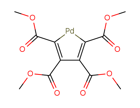1,2,3,4-Tetrakis(methoxycarbonyl)-1,3-butadiene-1,4-diyl palladium