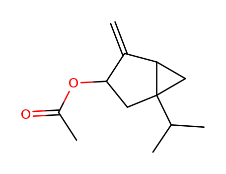 Molecular Structure of 3536-54-7 (SABINYL ACETATE)