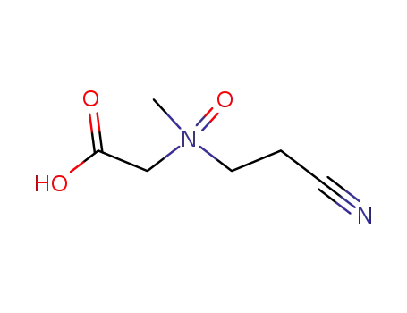 Molecular Structure of 36901-97-0 ([(2-cyanoethyl)(methyl)nitroryl]acetic acid)