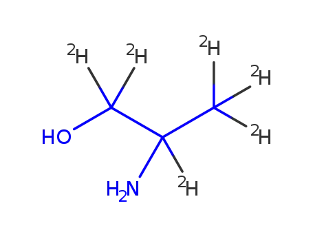 Molecular Structure of 352438-84-7 (S(+)-2-AMINO-1-PROPANOL-3,3,3-D3)