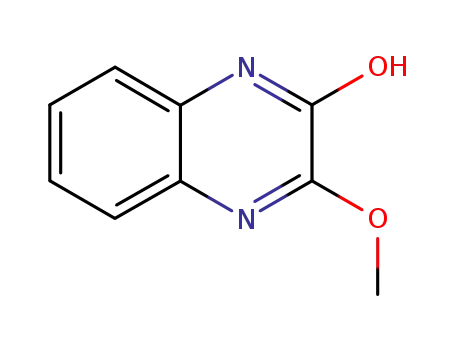 Molecular Structure of 35676-71-2 (2(1H)-Quinoxalinone,  3-methoxy-)