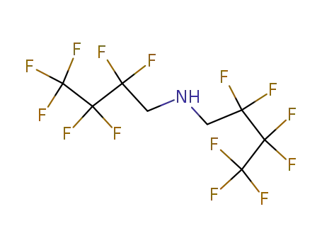 Molecular Structure of 356-08-1 (BIS(1H,1H-HEPTAFLUOROBUTYL)AMINE)