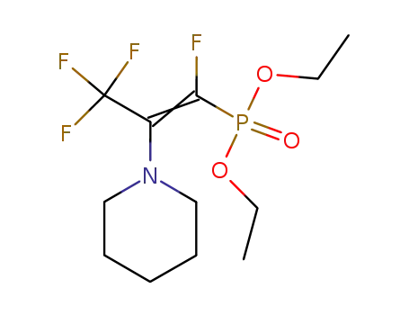 (1,3,3,3-tetrafluoro-2-piperidin-1-yl-propenyl)-phosphonic acid diethyl ester